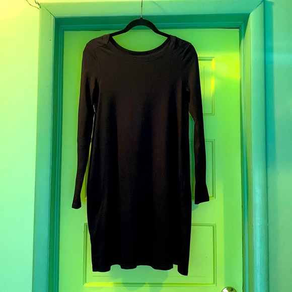 PACT - Women's Black Swing Dress S - Picture 2 of 2